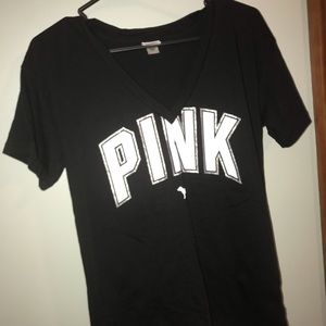 ⚡️SALE⚡️PINK T-shirt. small- boyfriend style fit
